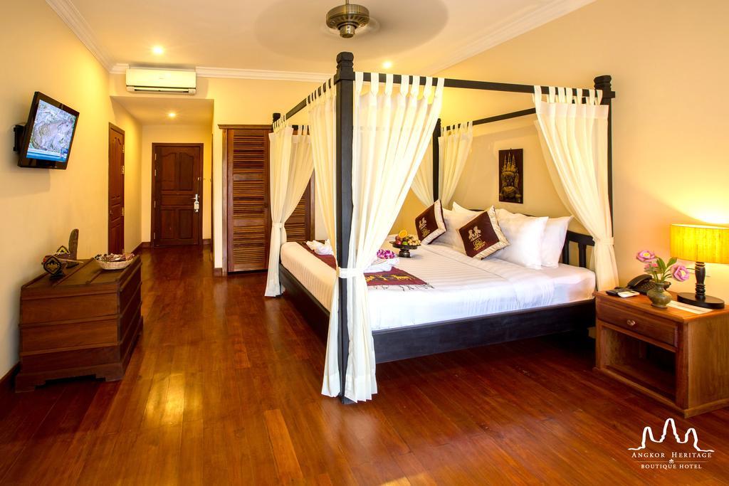 Angkor Heritage Boutique Hotel Siem Reap Exterior photo