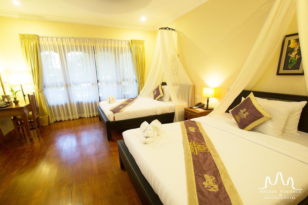 Angkor Heritage Boutique Hotel Siem Reap Exterior photo